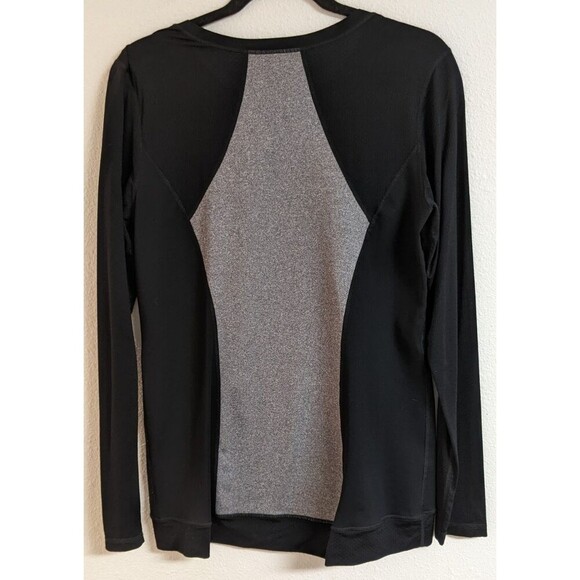 Cabi Women's Style 951 Dynamo Black Gray Long Sleeve Athletic Shirt Size Medium - Picture 5 of 8